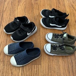 Shoe bundle Nike vans converse native